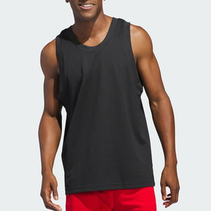 Débardeur de fitness d'été pour hommes chemise sans manches respirante en coton oem avec options de conception de logo pour la marque privée - Product Image 2