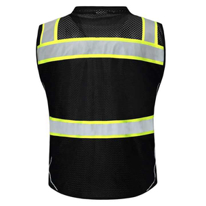 Construction Uniform Work <b>Reflective</b> Clothing High Visibility <b>Reflective</b> Safety <b>Vest</b> Jacket Industrial Security <b>Vest</b> With Logo - Product Image 3