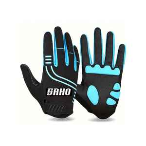 High performance Gaelic football gloves with anti <b>slip</b> palm mesh panels and flexible finger fit OEM MOQ Pakistan - Product Image 1