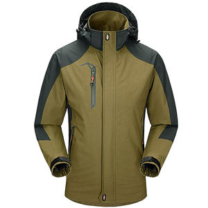 Chaqueta de lluvia con logotipo personalizado y diseño bordado - Product Image 3