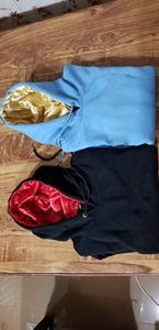 Sudaderas de seda de alta calidad para mujer 2025, sudaderas cortas personalizadas de moda urbana, sudaderas con capucha de seda con forro de satén para mujer - Product Image 5