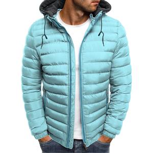 Surdimensionné Hommes Bulle Doudoune Veste Casual Hiver Chaud Épais Extérieur À Capuche Streetwear Marque Personnalisée - Product Image 1