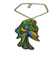 Princesa moda galería Cowrie Shell diseño colorido bordado cuentas collar pendientes moda diseñador joyería conjunto bonito