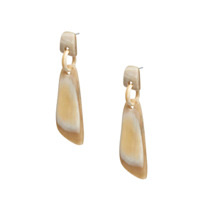 Nuevo diseño, pendiente hecho con cuerno de búfalo, joyería elegante Natural, diseño de tamaño personalizado, joyería, pendiente, aspecto de diseñador, producto - Product Image 4