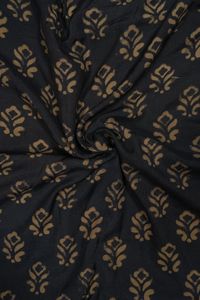 ชุดเดรสและชุดราตรีผ้าฝ้ายพิมพ์ลายดิจิทัลสีเหลืองสำหรับผู้หญิง - Product Image 4