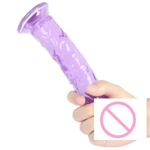 Gode en gelée érotique doux godemichet Anal pénis réaliste forte ventouse jouet pour adulte point G orgasme jouets sexuels pour femmes - Product Image 3