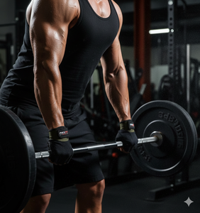 ถุงมือฝึกความแข็งแรง Rexfit Sports |   ถุงมือยกของแบบหนาพิเศษ พร้อมการเสริมความแข็งแรงบริเวณข้อมือ สวมใส่สบาย - Product Image 3