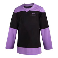 Jersey Hoki Es Berkualitas Premium 100% Poliester dengan Kualitas Jahitan yang Tahan Lama, Nyaman Dipakai, Cepat Kering untuk Latihan Harian dan Pakaian Olahraga