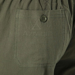 Pantalones de Hombre de Nuevo Diseño, Chinos Clásicos con Frente Plano, Versátiles para la Oficina, Mezcla de Algodón Premium, Elegantes - Product Image 5