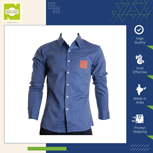 เสื้อเครื่องแบบนักเรียนแบบปรับแต่งได้เสื้อแขนยาวใช้ได้ทั้งชายและหญิงจากผู้ผลิตในอินเดียสำหรับผู้ซื้อจำนวนมาก - Product Image 4