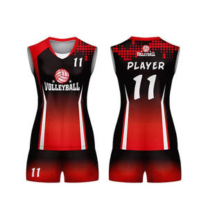 Ropa de voleibol unisex personalizada Diseña tu propio logotipo uniforme para hombres y mujeres conjuntos de uniformes de voleibol personalizados - Product Image 4