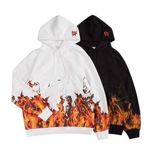 Sweat-shirt pull-over avec logo personnalisé Sweat-shirt d'hiver surdimensionné à épaules tombantes imprimé en 3D pour femmes et hommes - Product Image 4