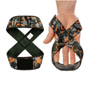 Non-Slip Adjustable Gym Fitness Powerlifting <b>Lifting</b> Straps Figure 8 Hand Protract Straps for Men <b>Women</b> Good Quality Gym Strap - Product Image 1