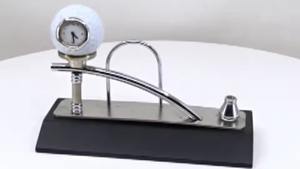 Premium Quality A Stylish Metal Golf Themed Desktop <b>Clock</b> for Precision and Punctuality Available at Affordable Price - Product Image 2