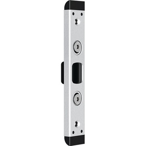 Pestillo para puerta y ventana 59076 Placa frontal en forma de U 24x8 mm Izquierda/Derecha Color plateado FUHR - Product Image 1