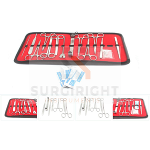 ชุดผ่าตัดสำหรับนักเรียนเครื่องมือผ่าตัดสัตวแพทย์ขั้นสูงชุดผ่าตัดเหล็กโดยใช้ไฟกระชาก - Product Image 5