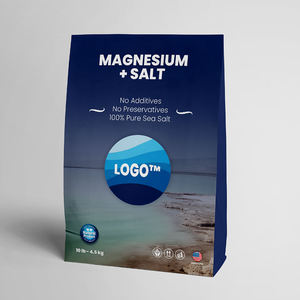 Aromasong Int. Sel de bain en vrac de qualité supérieure de 10lb véritable sel de mer de magnésium naturel tremper un ingrédient minéral relaxant non parfumé - Product Image 2