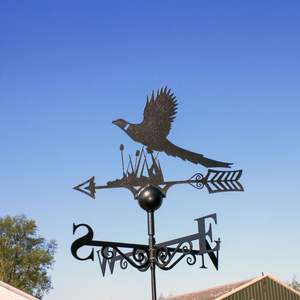 Vintage Style Decorative Iron Weathervane with Intricate <b>Animal</b> Design for <b>Garden</b> <b>Ornaments</b> Roof Tops and Barns Decor - Product Image 2