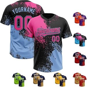 Camiseta de softbol sublimada personalizada de primera calidad para hombres Proveedor OEM Jersey transpirable ligero mundial para equipos deportivos - Product Image 3