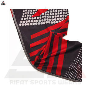 Personalizado Unisex Fútbol Pecho Protector Compresión Acolchado Portero Camisa Pantalones con almohadillas 100% Poliéster Transpirable y secado rápido - Product Image 3