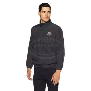 Veste de sport d'hiver pour homme de qualité supérieure, devant droit, légère, respirante, tissu coupe-vent pour l'entraînement, la course à pied, options personnalisables - Product Image 1