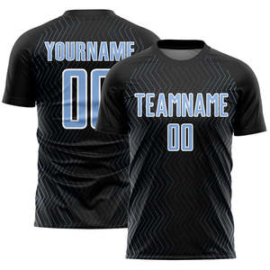 Camiseta de Fútbol Ligera, Transpirable y de Secado Rápido, Personalizada con el Nombre del Equipo, Material 100% Poliéster para Clubes en Todas las Tallas - Product Image 2