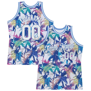 Haute qualité mode 3D imprimé maillot de basket-ball sur mesure chemises sublimées pour hommes respirant vêtements de sport d'été - Product Image 2