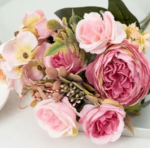 ช่อดอกไม้ประดับมุก1ช่อสำหรับตกแต่งห้องบ้านของขวัญวันแม่สำหรับเป็นของขวัญวันเกิดราคาขายส่ง - Product Image 4