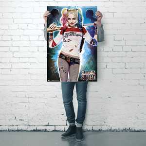 Póster Moderno de Suicide Squad con Diseño de Harley Quinn 'Daddy's Lil Monster' en Lienzo para Decoración de Pared - Product Image 2