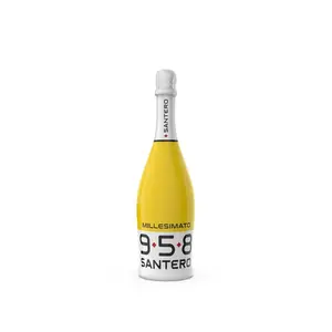 958 SANTERO POP ART MILLESIMATO, extra dry, sparkling wine, 750 ml, 25.36oz, alcohol percentage 11,5%, with a persistent perlage