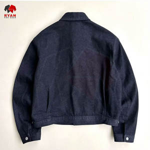 Chaqueta Vaquera para Hombre de Alta Calidad, OEM ODM, Tela Resistente, Estilo Clásico, Fabricante Mayorista, Tallas Grandes - Product Image 2