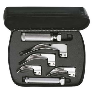 Ensemble de laryngoscope Mac Miller de haute qualité, en acier inoxydable, instrument chirurgical manuel, diagnostic de la gorge, utilisation hospitalière, certifié CE - Product Image 3