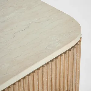 Comodino Interlude: Silhouette Moderna ed Elegante, Mobile Contenitore in Legno Artigianale per Interni Sofisticati della Camera da Letto - Product Image 2
