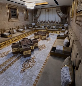 Conjunto de Sala de Estar Tradicional Árabe Majlis |   Tela Plegable Extensible Modular |   Personalizable |   Envío Gratuito a Todo el Mundo | - Product Image 1
