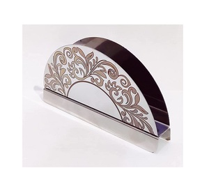 Traditional Design <b>Tissue</b> <b>Paper</b> Holder Metal Finished Use For Office Tableware <b>Tissue</b> Holder At Good Prices - Product Image 4