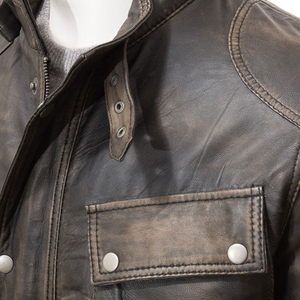 Chaquetas de Piel de Vaca Genuina para Hombre, Diseño Personalizado, Ropa de Invierno, Resistente al Viento, Impermeable, Transpirable, Cierre de Cremallera, Última Moda - Product Image 5