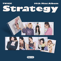 TWICE - [ STRATEGY ] 14ème mini-album (Version STEP4) Album KPOP Best Seller en Corée