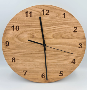 High Demand Wood Wall <b>Clock</b> Home Office Decorate item Natural Wood Crafts 12 Inch No Numbers Solid Wood Modern Wall <b>Clock</b> - Product Image 6