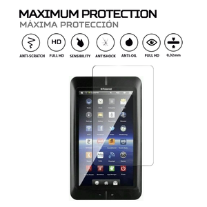 ANTISHOCK Screen Protector for Polaroid <b>7</b> <b>Tablet</b> Premium Guard Against Impact and Scratch - Product Image 2