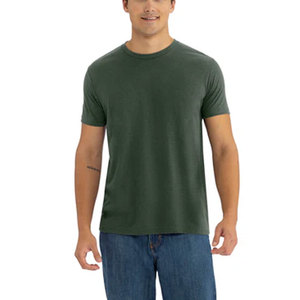 เสื้อยืดคอกลมแขนสั้นทรงปกติ Next Level 6010 รุ่น Tri-Blend สำหรับผู้ชาย ไซส์ใหญ่ ผลิตจากผ้าโพลีเอสเตอร์ 50% ผ้าฝ้าย 25% และผ้าเรยอน 25% - Product Image 1