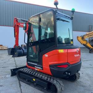 รถขุดขนาดเล็ก Kubota KX060-5 มือสอง สภาพดี น้ำหนัก 6 ตัน แบบไฮดรอลิก พร้อมห้องโดยสารปิด  เครื่องยนต์ EPA จัดส่งรวดเร็ว - Product Image 2