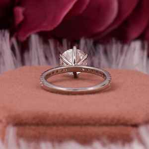 Round Lab Grown Diamond , Round Lab Grown Diamond Engagement <b>Ring</b> <b>For</b> Her, Diamond <b>Ring</b>, Lab Grown Diamond <b>Ring</b>. - Product Image 6