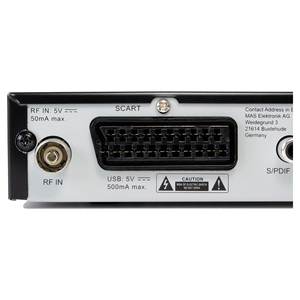 Decodificador Xoro HRT 7622 DVB-T2, Producto para Hogar Inteligente con HEVC de 10 Bits para DVB-T2, Negro - Product Image 4