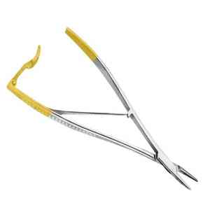 Instrumentos quirúrgicos dentales de acero inoxidable Zweifel portagujas TC dentadas mandíbulas 23cm instrumentos quirúrgicos de alta calidad - Product Image 4