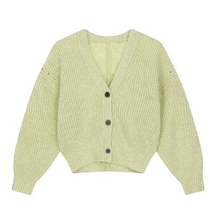 Pull cardigan unisexe à manches longues pour les sororités, tricot personnalisé, respirant, motif patchwork brodé pour l'automne et l'hiver - Product Image 4