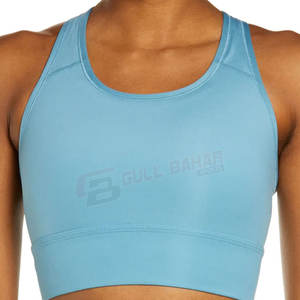 สปอร์ตบราสำหรับเล่นโยคะและฟิตเนสด้วยผ้าสวมใส่สบายดีไซน์ตะเข็บมีสไตล์ - Product Image 2