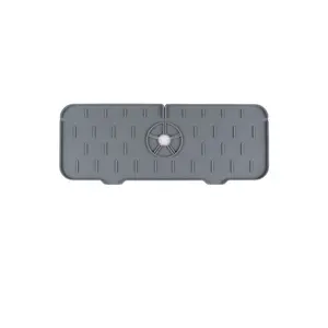 Siliconen Kraan Mat Gootsteen Afvoer Pad Voor Keuken Badkamer Kraan Water Catcher Mat Opvouwbare Splash Guard Cover