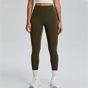 Leggings deportivos suaves y transpirables de secado rápido, cómodos, elásticos, ropa deportiva para correr, entrenamiento, Yoga - Product Image 5