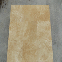 Mosaico de Travertino de 12 mm, Modelo Nuevo 2025, Calidad Premium, Piedra Natural para Paredes Interiores y Pisos, Precio Económico