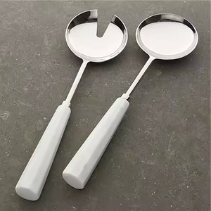 Cuillère à salade en bois, couverts de table d'hôtel, ensemble de couverts pour la maison, utilisation au restaurant, pour les cadeaux - Product Image 2